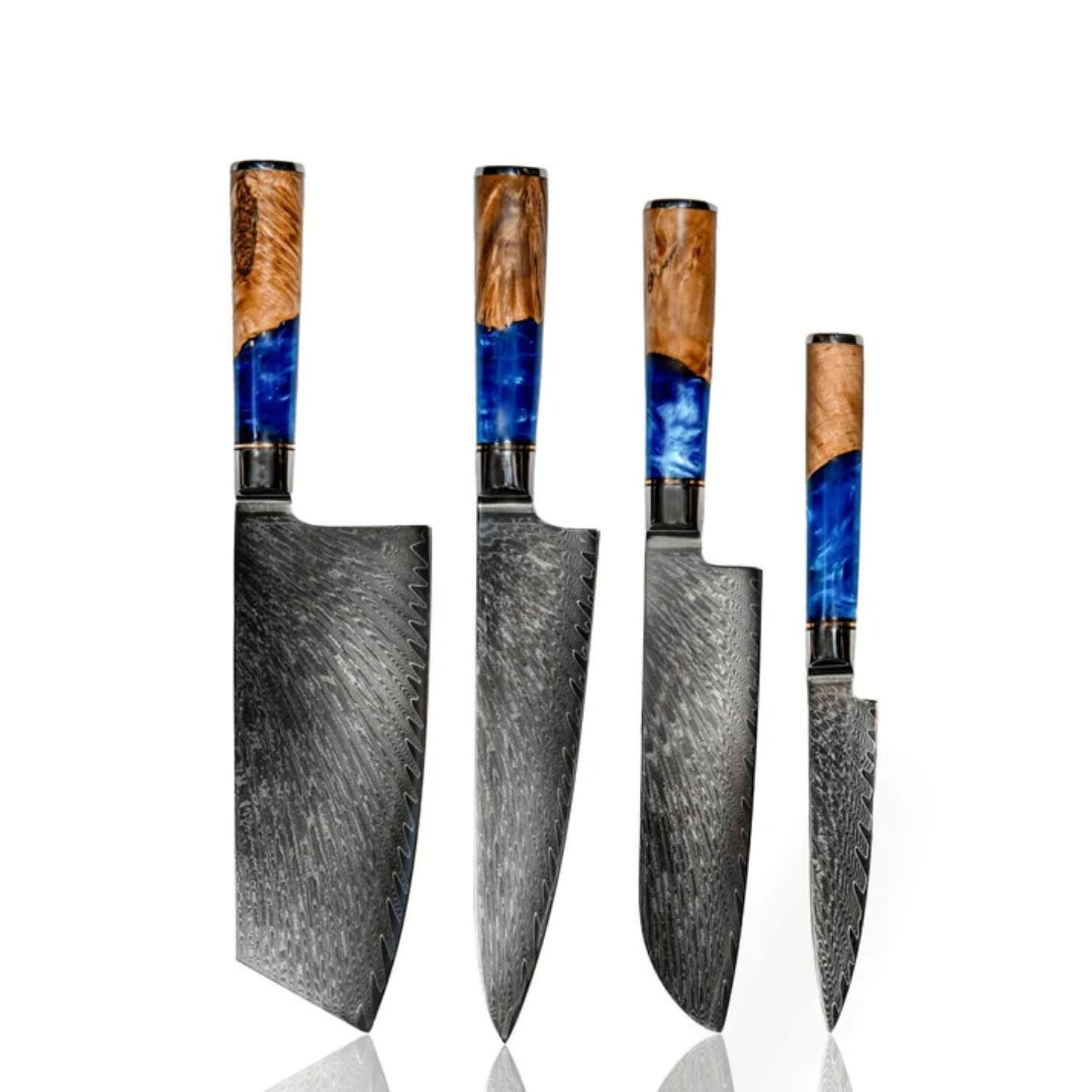 Aoki Damastmesser Set