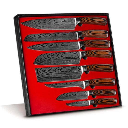 Akarui Messerset Premium 8-teilig
